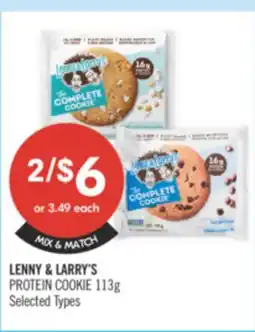 Shoppers Drug Mart LENNY & LARRY'S PROTEIN COOKIE 113g offer