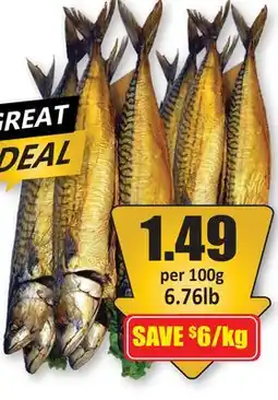 Starsky Fisher King Whole Mackerel Hot Smoked offer