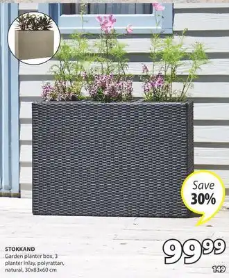 JYSK Stokkand Garden planter box offer