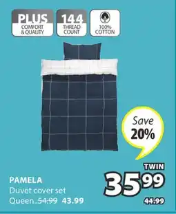 JYSK PAMELA Duvet cover set offer