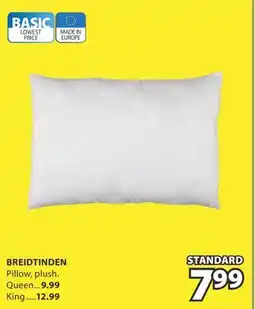 JYSK BREIDTINDEN Pillow offer