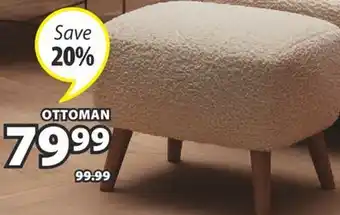 JYSK Vildsund Ottoman offer