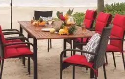 JYSK IBIS EXTENDABLE TABLE + 8 PALERMO CHAIRS offer