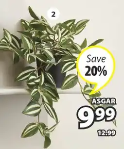 JYSK ASGAR Artificial Potted Plant offer