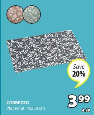 JYSK CORBEZZO Placemat offer