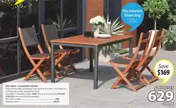 JYSK IBIS TABLE + 4 GARDENA CHAIRS offer