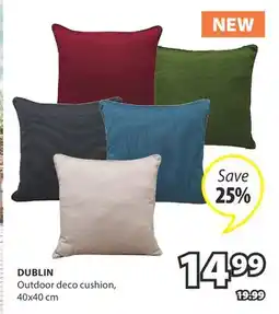 JYSK DUBLIN Outdoor deco cushion offer