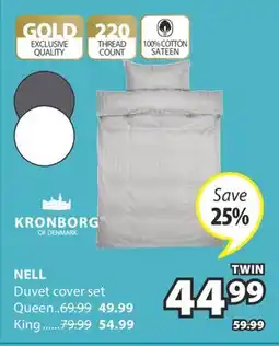JYSK NELL Duvet cover set offer