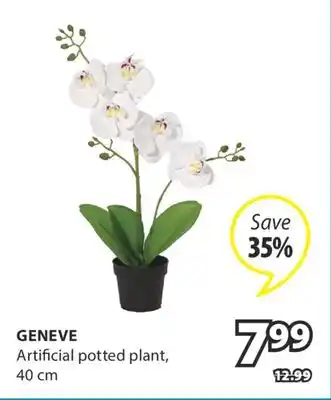 JYSK GENEVE Artificial potted plant offer
