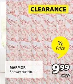 JYSK MARMOR Shower curtain offer