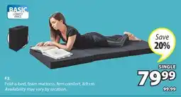 JYSK F3 Fold-a-bed offer