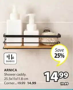 JYSK Arnica Shower caddy offer