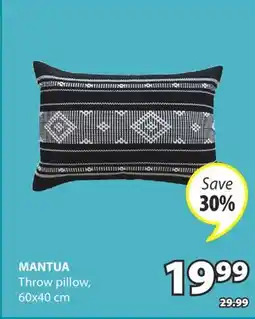 JYSK Mantua Throw pillow offer