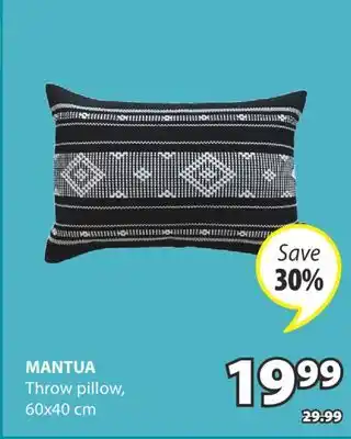 JYSK Mantua Throw pillow offer