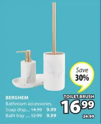 JYSK BERGHEM Bathroom accessories offer