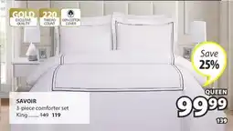 JYSK SAVOIR 3-piece comforter set offer