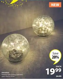 JYSK HAVSVALE Pathway light offer