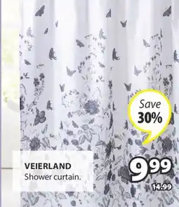 JYSK Veierland Shower curtain offer