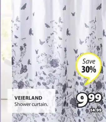 JYSK Veierland Shower curtain offer