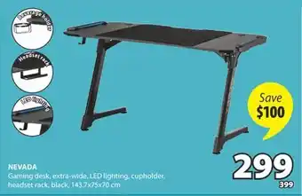 JYSK NEVADA Gaming desk offer