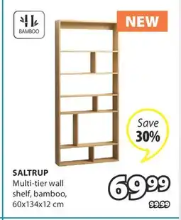 JYSK SALTRUP Multi-tier wall shelf offer