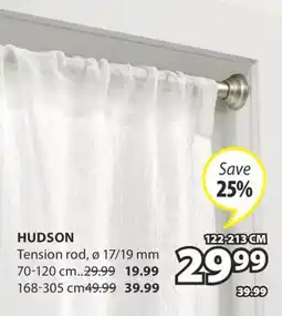 JYSK Hudson Tension rod offer