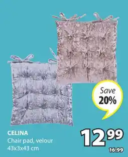 JYSK CELINA Chair pad offer
