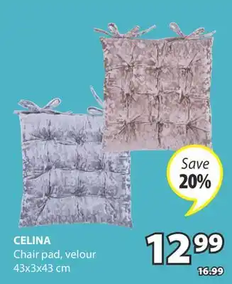 JYSK CELINA Chair pad offer