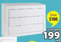 JYSK Hull 3-Drawer offer