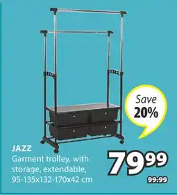 JYSK Jazz Garment trolley offer