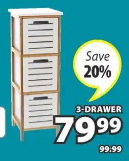 JYSK Fyn 3-drawer offer