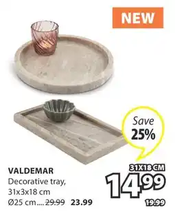 JYSK Valdemar Decorative tray offer