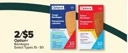 RxHealthMed Option + Bandages offer