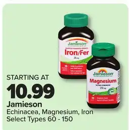 RxHealthMed Jamieson Echinacea, Magnesium, Iron offer