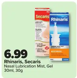 RxHealthMed Rhinaris, Secaris Nasal Lubrication Mist, Gel offer