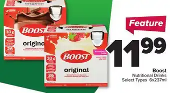 RxHealthMed Boost Nutritional Drinks offer