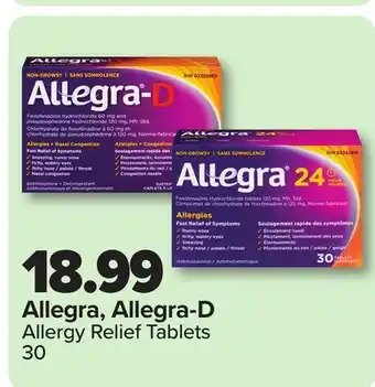 RxHealthMed Allegra, Allegra-D Allergy Relief offer