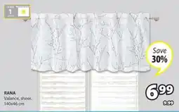 JYSK RANA Valance offer