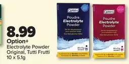 RxHealthMed Option + Electrolyte Powder offer