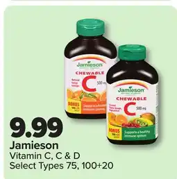 RxHealthMed Jamieson Vitamin C, C & D offer