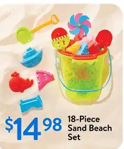 Walmart 18-Piece Sand Beach Set offer