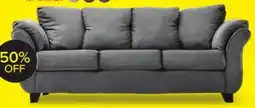Leon's Collier Sofa - Dark Grey offer