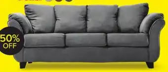 Leon's Collier Sofa - Dark Grey offer