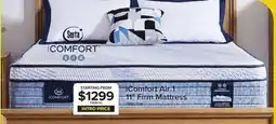 Leon's Serta iComfort AIR 1 Firm 11.5 King Mattress and Low Profile Split Boxspring Set offer
