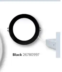 Matériaux Pont Masson Slim LED 4 Recessed Light - Black - 9W - Box of 10 offer
