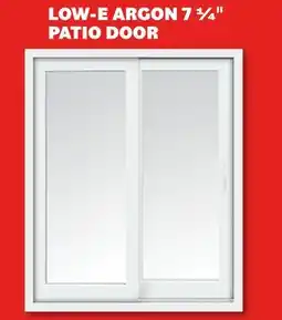Matériaux Pont Masson Patio Door 5' Low-e 7-1/4 OX offer