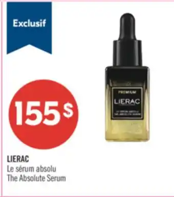 Pharmaprix LIERAC The Absolute Serum offer