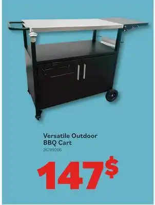 Matériaux Pont Masson Versatile Outdoor BBQ Cart offer