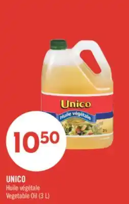 Pharmaprix UNICO Vegetable Oil offer