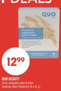 Pharmaprix QUO BEAUTY Soothing Bath Treatment offer